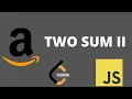 Two Sum II - Leetcode 167