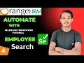 Automate Employee Search by Username in OrangeHRM Step-by-Step Tutorial