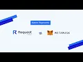 Batch payments using Metamask with Request Finance