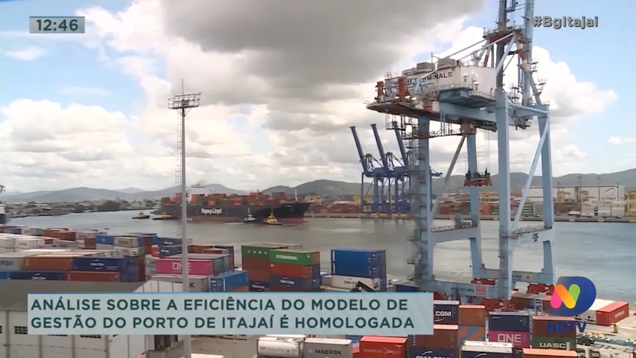 Análise técnica sobre eficiência do modelo de gestão do Porto de Itajaí é homologada