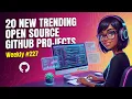 Lagu Populaire open source Github-projecten: Moltbot, MemU, Gemini CLI, Rocket.Chat en GitHuman #227