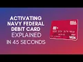 How To Activate Navy Federal Debit Card 2025