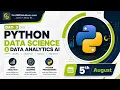 Python Full Stack Data Science Analytics Day 3 August 5 2026 Batch FirstBit Solutions