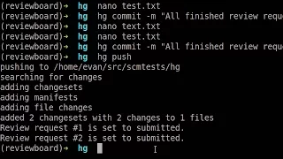 Evan Hunzinger - Post-commit Hooks 2nd Demo
