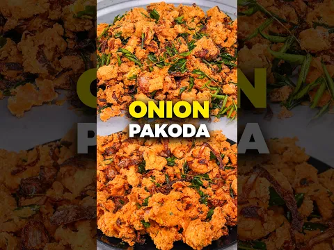 மொறுமொறு வெங்காய பக்கோடா! | Onion Pakoda Recipe in Tamil | Diwali Snacks #shorts