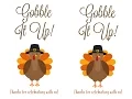 Thanksgiving Labels for DIY Bags and Utensil Holders