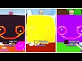 OMG YOUTUBERS HATCHING ALL VERSIONS OF HUGE HELL ROCK Roblox Pet Simulator X