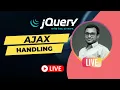 jQuery 3 Ajax Handling Methods - LIVE