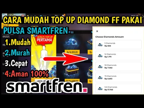 Download MP3 Cara Mudah Top Up Diamond Ff Pakai Pulsa Smartfren Di Apk My Smartfren