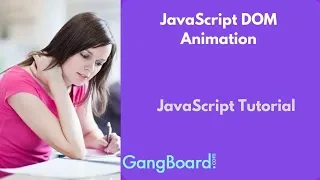 JavaScript DOM Animation JavaScript Tutorial For Beginners