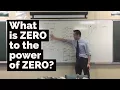 What is 0 to the power of 0