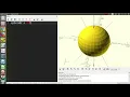 Spheres-OpenSCAD Tutorial 5
