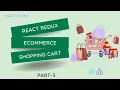 React Redux E-Commerce Shopping Cart React Router Dom Install-3