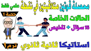 محصلة قوتين متلاقيتين في نقطة الدرس الاول استاتيكا للصف الثاني الثانوي ترم اول علمي فقط حصة 1  محصلة قوتين متلاقيتين في نقطة الدرس الاول استاتيكا للصف الثاني الثانوي ترم اول علمي فقط حصة 1