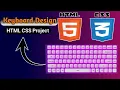 Build a Virtual Keyboard with HTML CSS and JavaScript - Step-by-Step Tutorial