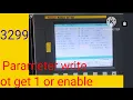 Fanuc CNC Parameter Write not get 1 or enable