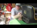John Deere F525 and F515 Battery change Save on DIY