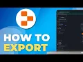 How to Export Project From Replit