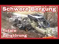 Lagu ❌GIGA BERGUNG mit 450 Tonnen Kran‼️Tödlicher Schwertransport Unfall auf A9🆘Baumaschine überschlagen❌