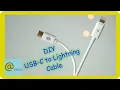 Making a DIY USB-C to Lightning Cable