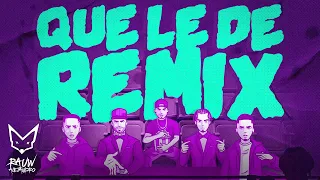 rauw alejandro nicky jam brytiago ft justin quiles myke towers que le d remix lyric video 