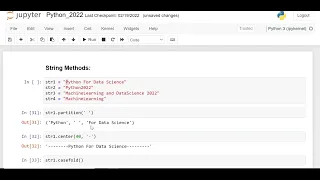 Python String Methods Part-1