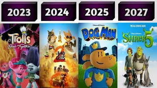 All DreamWorks Animated Movies 2020 2027