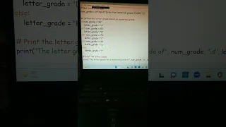 python program to calculate grade of a student