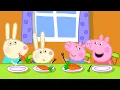 Download Lagu Dinner At Rebecca Rabbit's House 🥕 | Peppa Pig Official Full Episodes