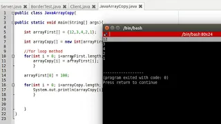 Java Arrays 6 - Copying Arrays 3 WAYS