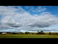 Cloudy and windy day in Niles Michigan motionlapse 4K