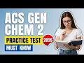 ACS Gen Chem 2 Final Exam Study Guide 2026 Practice Questions and Detailed Solutions