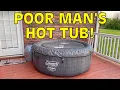 Coleman Saluspa Walmart Inflatable Hot Tub - Review Setup