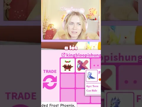 Trading BALLET SWAN In Adopt me!