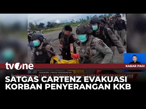Satgas Damai Cartenz Evakuasi 2 Jenazah Pendulang Emas Di Yahukimo