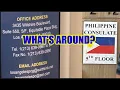 OUR WAY TO PHILIPPINE CONSULATE IN LOS ANGELES