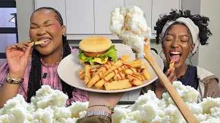 We Tried Weird Pap Recipes: Pap Burgers and Fries