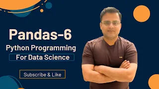 Python Programming Day-19 Pandas Data Frame Part-5 Data Data Science