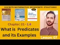 Lesson 07 Predicates and Their Examples in Discrete Mathematics