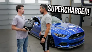 Supercharging my 5.0 Mustang GT!