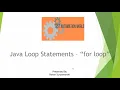 for loop in java Test Automation World