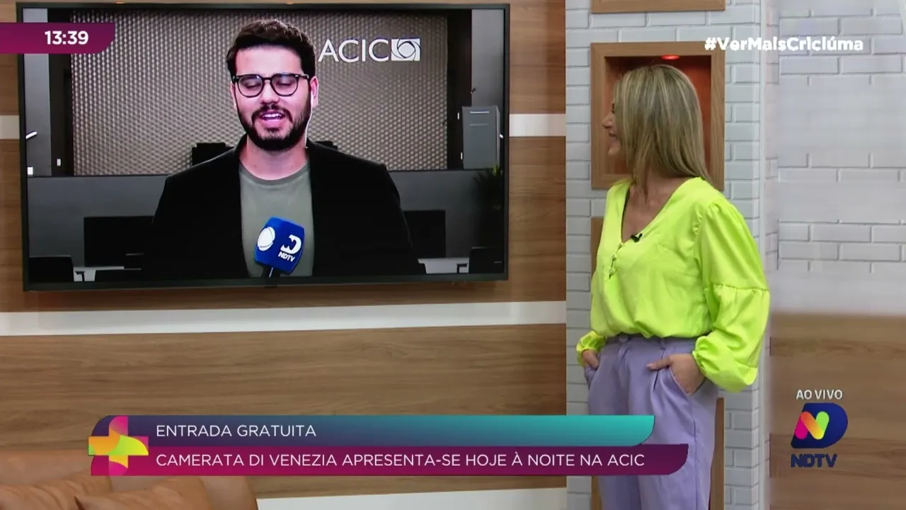 Camerata Di Venezia encanta público com rock strings e clássicos populares em Criciúma