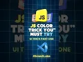 Build a Color Changer in HTML CSS JS UI Trick Part One