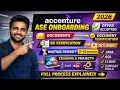 Accenture ase onboarding process Offer Letter to Project Allocation Full Reality