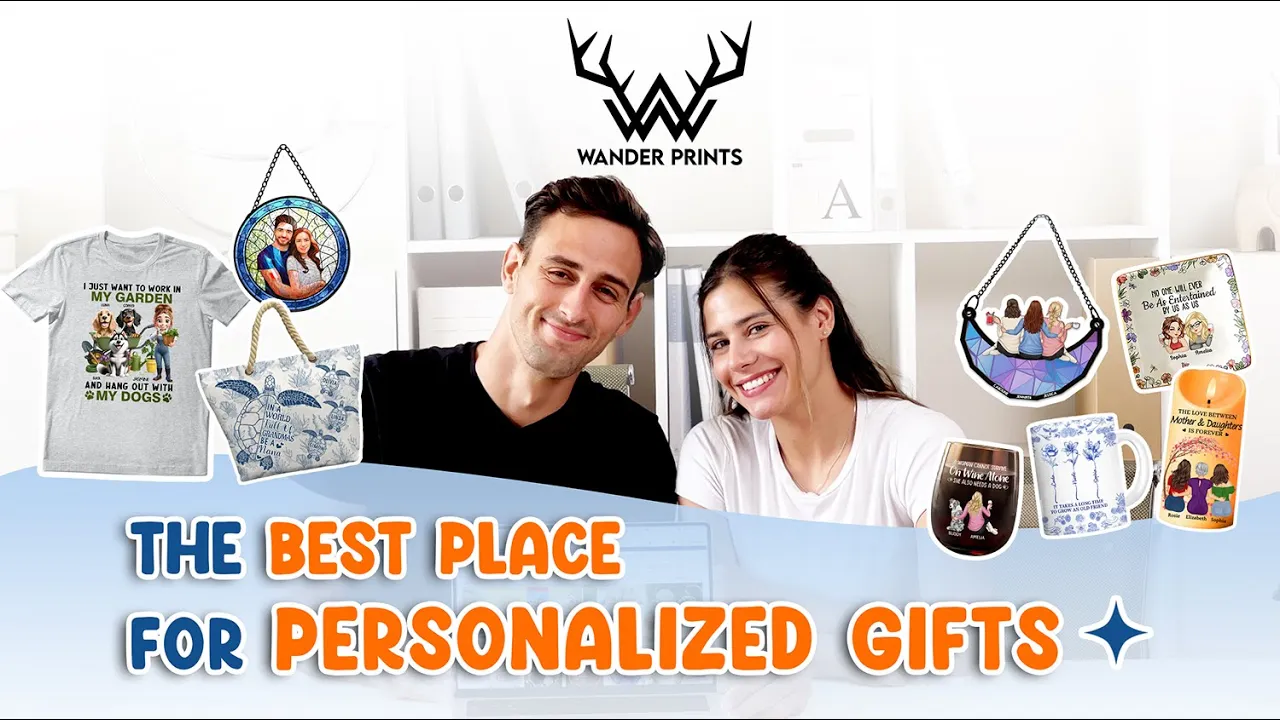 Wander Prints — Wander Prints — Personalized Gifts (YouTube video ad)