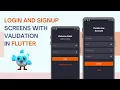 Flutter Login and Signup Page Tutorial with Validation and TextFormfield Properties Part 3