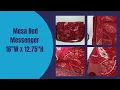 Retired Vera Bradley Mesa Red Messenger