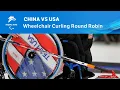 China vs USA | Wheelchair Curling Round Robin | Day 4 | Beijing 2022 Paralympic Winter Games