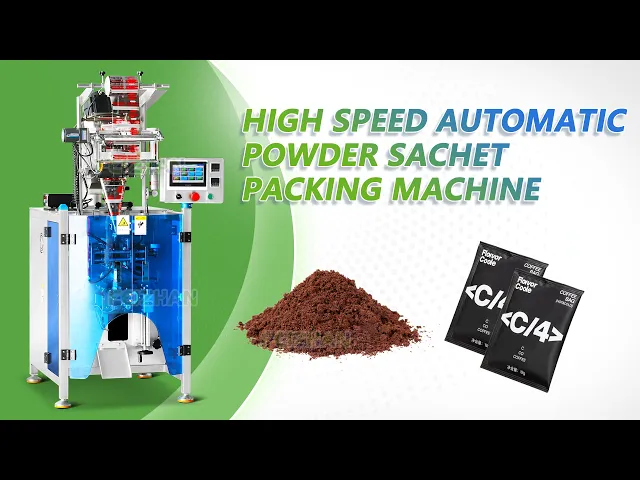 automatic powder sachet packaging machine