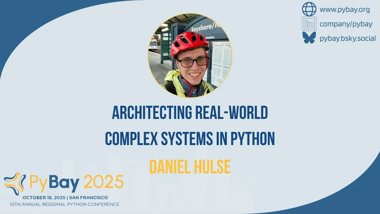 Image from Architecting Real-World Complex Systems in Python